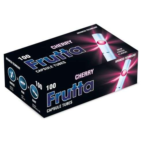 FRUTTA CLICK TUBES CHERRY FILTERTUBES WITH AROMA CAPSULES