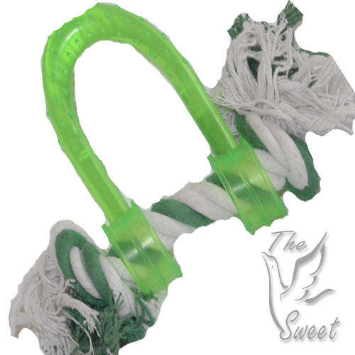 Horseshoe on a Rope - Rope Toy for Dogs