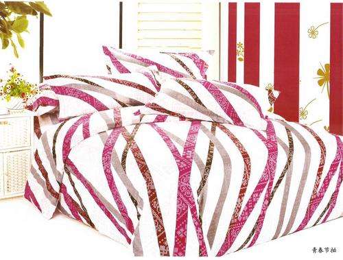 10 Piece - Cotton Feel - Bed Linen - Queen Size- Duvet Cover Set