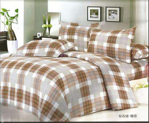 6 Piece - Cotton Feel - Bed Linen - Queen Size- Duvet Cover Set