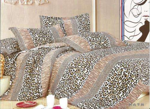 6 Piece - Cotton Feel - Bed Linen - Queen Size- Duvet Cover Set