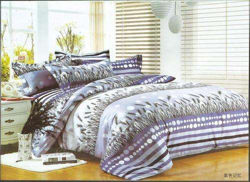 6 Piece - Cotton Feel - Bed Linen - Queen Size- Duvet Cover Set