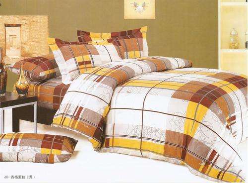 6 Piece - Cotton Feel - Printed - Bed Linen - Double bed- Duvet Set