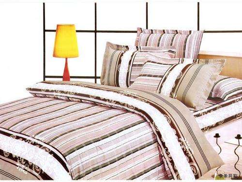 6 Piece - Cotton Feel - Printed - Double bed- Duvet Set
