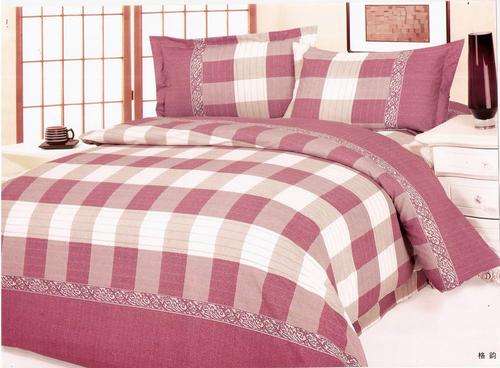 6 Piece - Cotton Feel - Printed - Double bed- Duvet Set