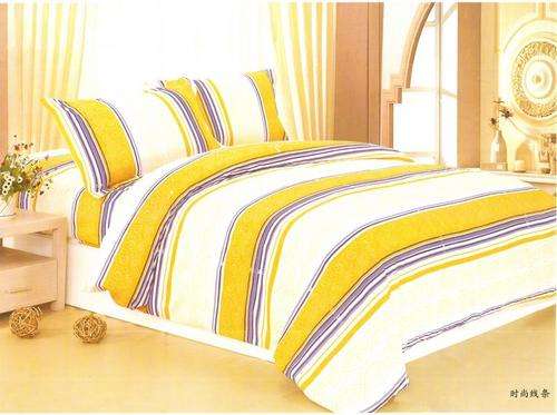 10 Piece - Cotton Feel - Printed - Bed Linen - Double bed- Duvet & Curtain Set
