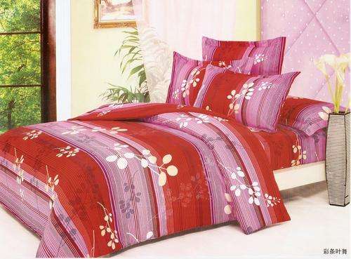 6 Piece - Super Soft Cotton Feel - Bed Linen - Double Bed Size- Duvet Cover Set