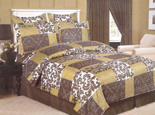 10 Piece - Super Soft Cotton Feel - Bed Linen - Queen Size- Duvet Cover Set