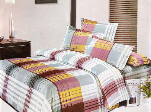 10 Piece - Super Soft Cotton Feel - Bed Linen - Queen Size- Duvet Cover Set