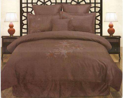 6 Piece - Super Soft Cotton Feel - Bed Linen - Queen Size- Duvet Cover Set