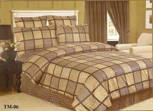 10 Piece - Super Soft Cotton Feel - Bed Linen - Queen Size- Duvet Cover Set