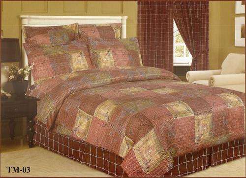 10 Piece - Super Soft Cotton Feel - Bed Linen - Queen Size- Duvet Cover Set