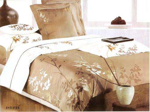 6 Piece - Embroided - Super Soft Cotton Feel - Bed Linen - Queen Size- Duvet Cover Set