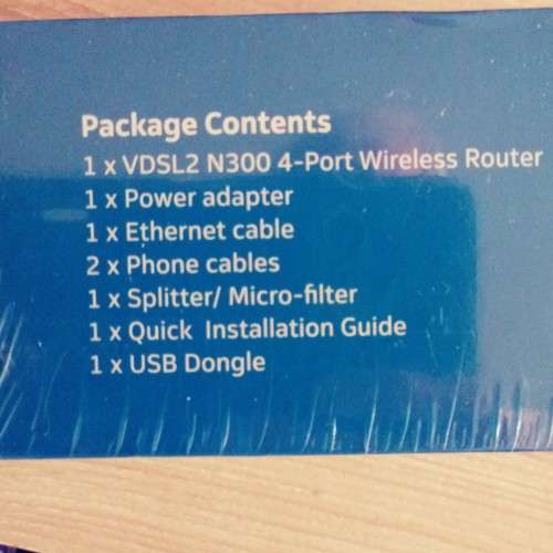 TelkomWireless N300 4 Port USB Router (3G Dongle included)