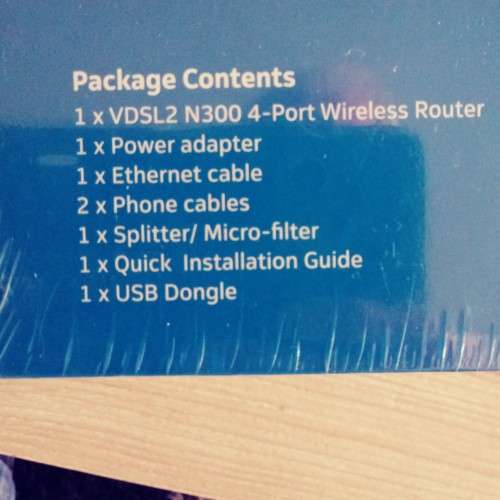 TelkomWireless N300 4 Port USB Router (3G Dongle included)