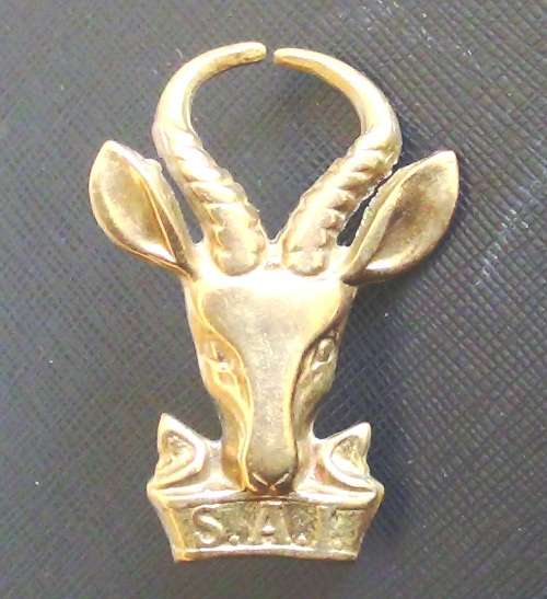 SADF - Old South African Infantry "Bokkie" beret/cap badge