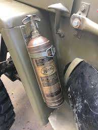 1920/30's Bi-Lingual  Motor Vehicle Fire Extinguisher(FINAL LISTING ON BID OR BUY)