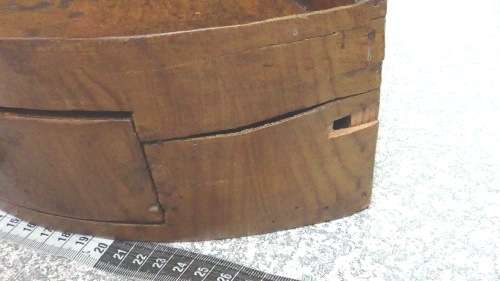 Antique Wooden Pipe stand - Corner stand Postage SAPO only R85.00 due to size!