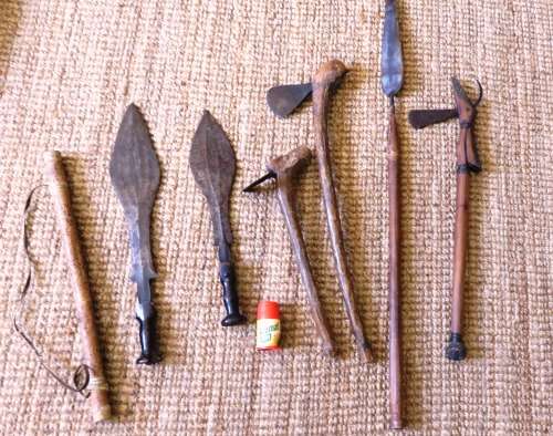 Tribal Knife belonging to the  Luba Tribe  late 19th Century Africa.