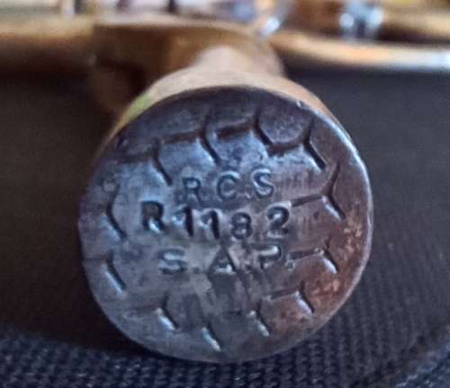 South African Police pre WWii Handcuffs RCS (Ruben Craddock & Sons)