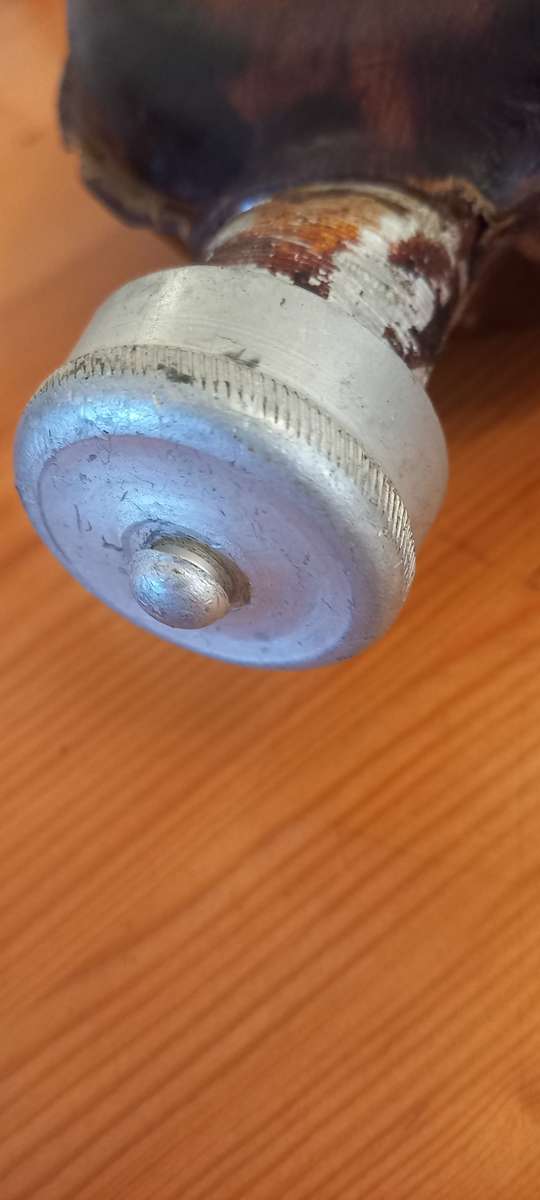 Bulgarian military Issue Cherrywood Teksolite-covered Aluminium Water Bottle -Bush war era