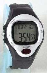 Heart Rate/Calorie Counter Sports Watch -Mens/Ladies-SILVER