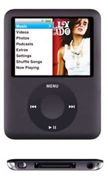 4GB 1.8" LCD MP3/MP4 Player with FM Radio - Black
