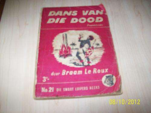 Die Swart Luiperd No21 - Pronk - Dans v d Dood - Braam le Roux (Klein skeur rug bo/onder geplak)