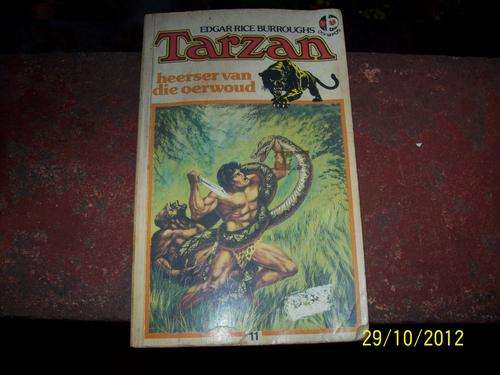 Tarzan Heerser v d Oerwoud No11 deur Edgar Rice Burroughs - Olympus sagteband-boek mooi heel