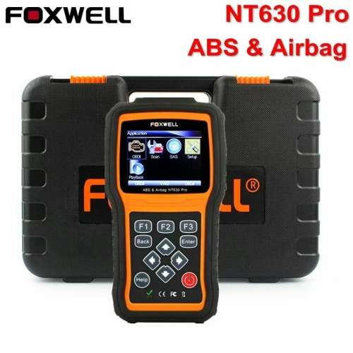 FOXWELL NT630 Pro Engine,ABS,Airbag,SRS,SAS, Reset Scan Tool Anti Lock Brake System OBD2 Scanner