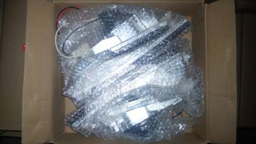 VW Golf 3 Smoked Front Bumper Indicator With Foglights Set ( Left & Right )