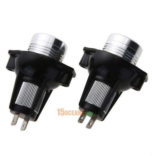 1Pair For BMW E90, E91 White 6000k 2X6W Led Angel Eyes Light Led Angel Bulb For BMW E90 Sedan/Saloon