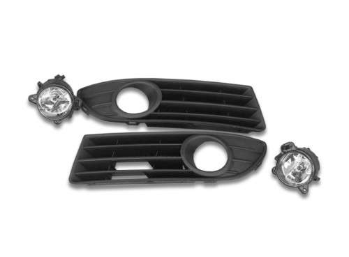 VW Polo (2005-2009) Fog Lamp Set With Grilles