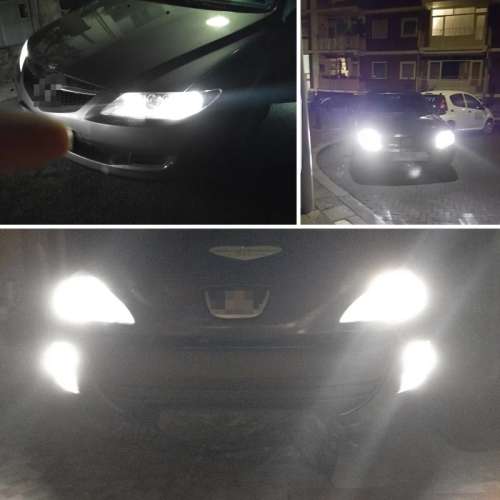 H15 Super White Bulb 12v 15/55W 6000k DRL Replacement Bulbs