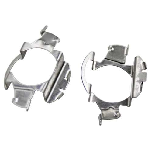 2X HID H7 LED Bulbs Base Retainer Holder Adapter Xenon for Car