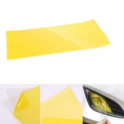 Yellow Taillight Foglight and Headlight Tint Film 30cm x 1m