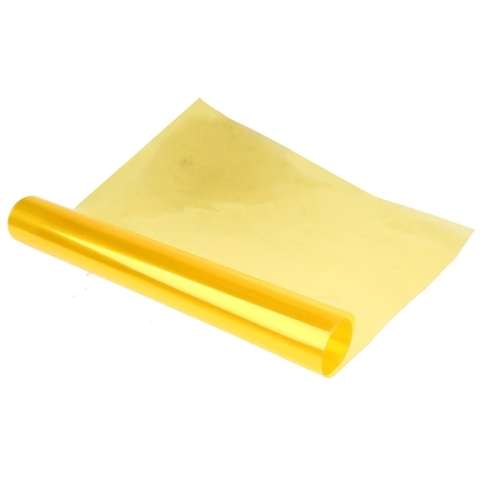 Yellow Taillight Foglight and Headlight Tint Film 30cm x 1m