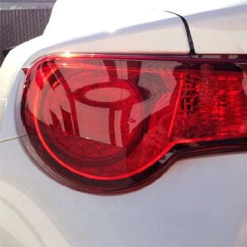 Red Taillight Foglight and Headlight Tint Film 30cm x 1M