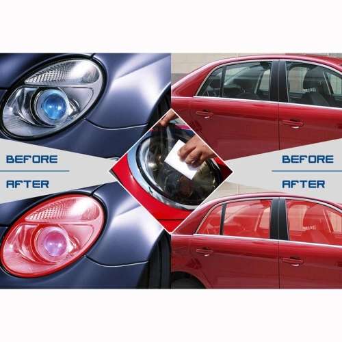 Red Taillight Foglight and Headlight Tint Film 30cm x 1M