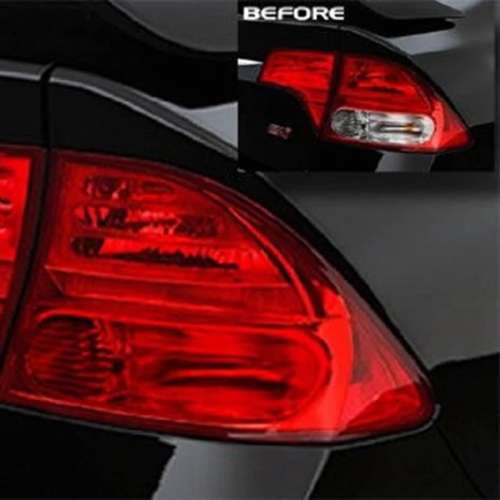 Red Taillight Foglight and Headlight Tint Film 30cm x 1M