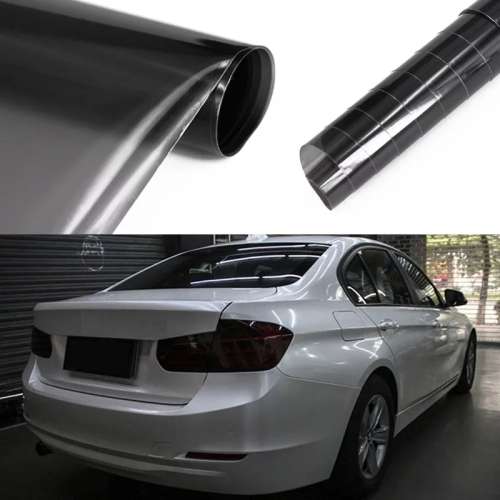 Light Black Taillight Foglight & Headlight Tint Film 30cm x 1M