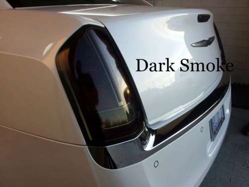 Dark Black Taillight Foglight & Headlight Tint Film 30cm x 1M