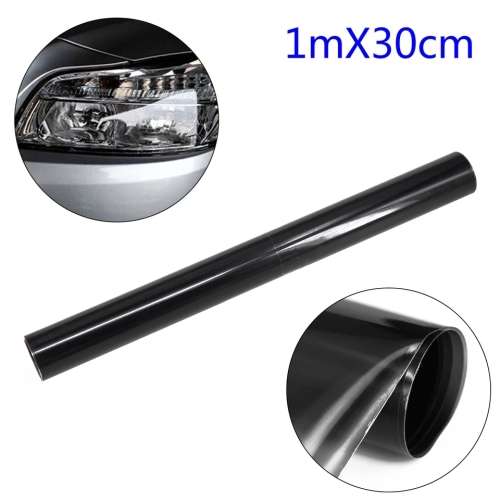 Light Black Taillight Foglight & Headlight Tint Film 30cm x 1M