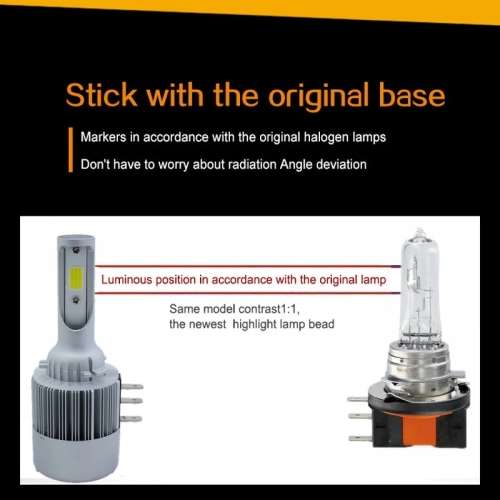 H15 - C6 H15 LED 6000K 7600LM