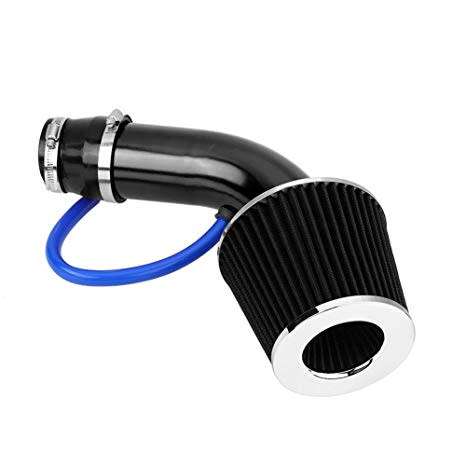 Carbon 76mm Universal Performance Cold Air Intake Filter Alumimum Induction Pipe Hose System