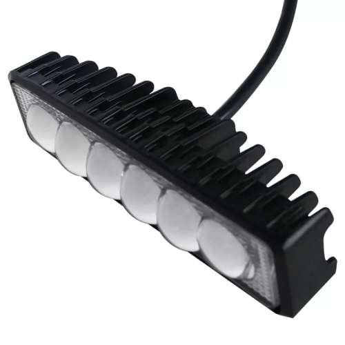 5D LED Work Light 18W Motorcycle Lights-Digging Machine Lights LED Spotlights Auto Parts