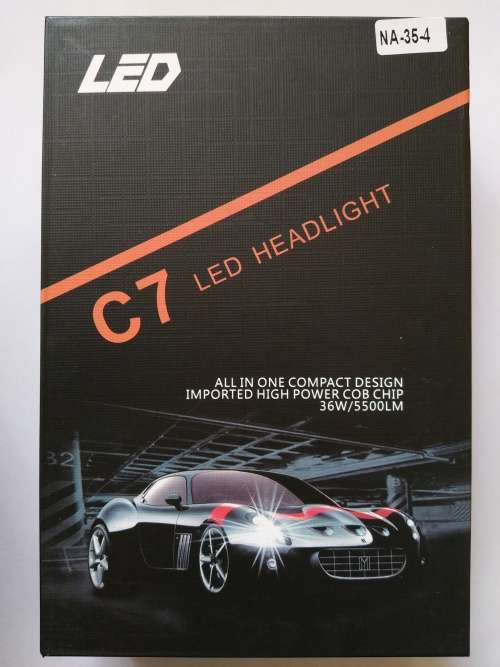 H4 - C7 LED HEADLIGHT 6000K 11000LM