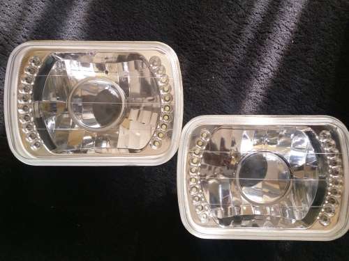 Nissan 1400 Led Angel Eye Crystal Headlights