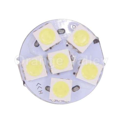 2pcs Car Led 1156 13 SMD 5050 led Turn Signal LED Bulbs - White