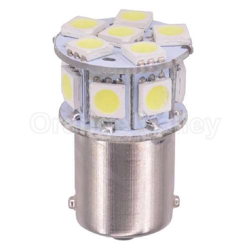 2pcs Car Led 1156 13 SMD 5050 led Turn Signal LED Bulbs - White